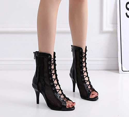 Goettin Open Toe Dance Boots: A Stylish Choice for Dancers | Image 7