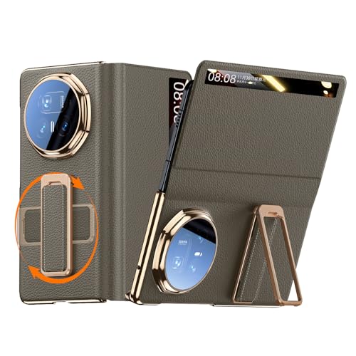 Étui cuir Honor Magic V5 marron idéal pour vos voyages