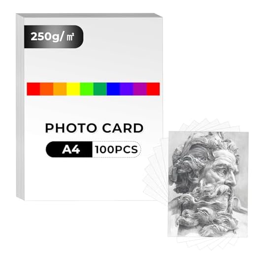 100 Blatt Weißes Kartonpapier A4, Fotokarton A4, Weisser Bastelkarton 250g/m², DIN A4-21 x 29,7 cm, Dickes Druckerpapier für Einladungen, Fotografie, Hochzeit, Karton, Basteln, Präsentationen