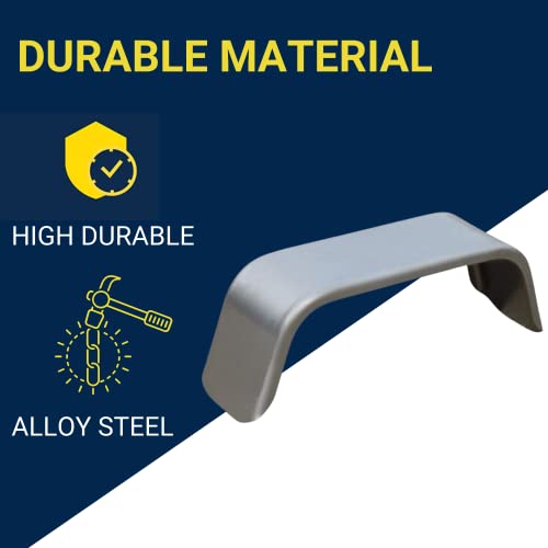 Towzone 44923 Silver 10"X 36" X19.25" Jeep-Style Single Steel Fender (Fits Single 13In.-15In. Tires),1 Pack #TOP5