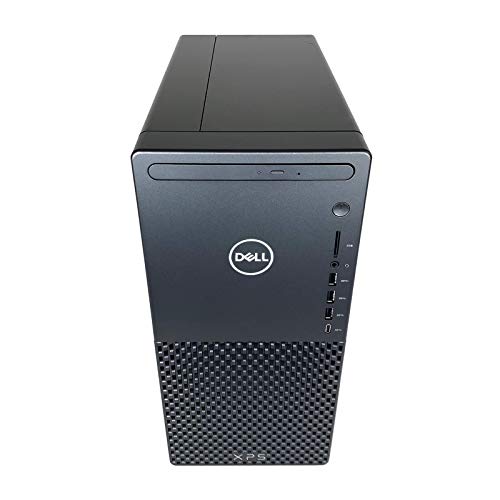 Image of 2021 Dell XPS 8940 Desktop Computer - 11th Gen Intel Core i7-11700 up to 4.90 GHz CPU, 64GB RAM, 1TB SSD + 2TB HDD, Intel UHD Graphics 750, Killer Wi-Fi 6, 500W PSU, DVD-RW, Windows 10 Home