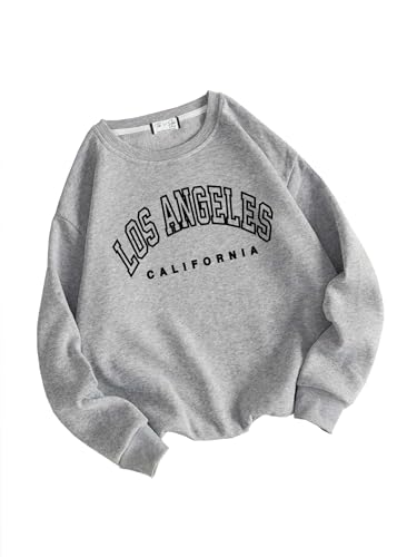 Image of The SV Style Los Angeles California Printed Oversized Baggy Sweatshirt