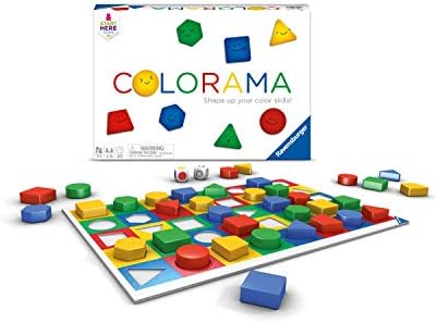 Ravensburger Colorama for Ages 3 & Up - Fast Children's Game of Patterns and Shapes