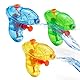 3X Wasserpistolen Set 8 cm Mix Klein Set - Spritzpistolen für Kinder - Mit hoher Reichweite - Wasserspritzpistole