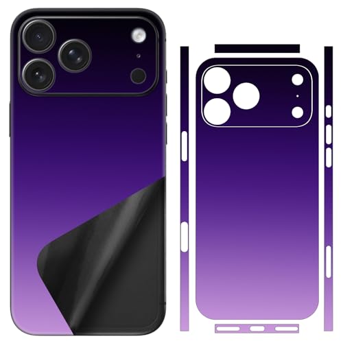 SUKIDIOVQ iPhone 17 Pro Max �X�L�����b�v �g�p 3M �g�ѓd�b�X�e�b�J�[�t�B���� �r�j�[�� �f�J�[�� �K���X�v���e�N�^�[ ���ʃO���f�[�V�����p�^�[��