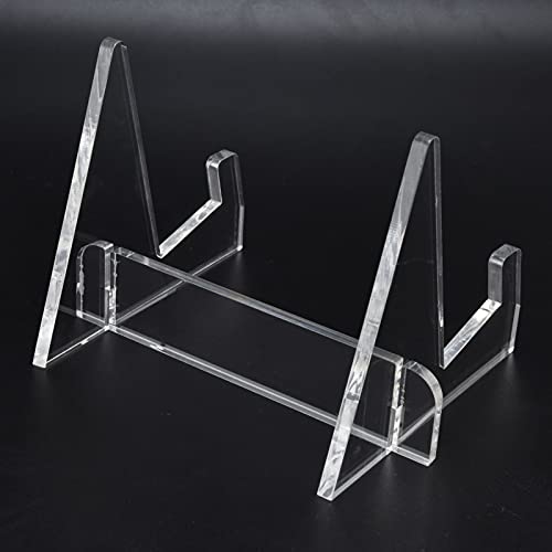 Estante, suporte de livro Acrílico forte suporte com suporte para cozinha doméstica para livraria de