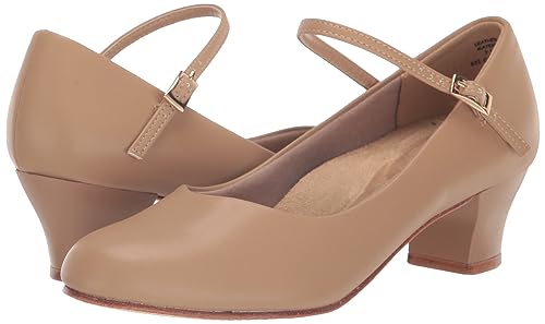 Image of Capezio Cassie Jr. Character Shoe, Caramel, 7.5 N