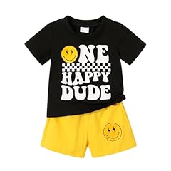 One Happy Dude-yellow Shorts