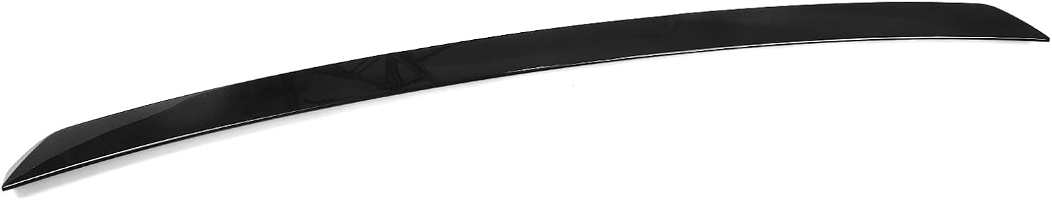 Rear Trunk Roof Spoiler Wing Body Kit Rear Trunk Middle Spoiler Splitter Wing Kit For BMW 7 Series G70 M Tech 2024-2025 Black