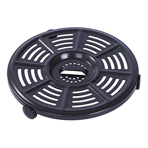 Air Fryer Replacement Crisper Plate For Ninja AF100 to AF150,Grill Pan for Ninja FD401 Foodi OP300 to OP500 Crisper Plate,Air fryer Accessories,Non-Stick Cover