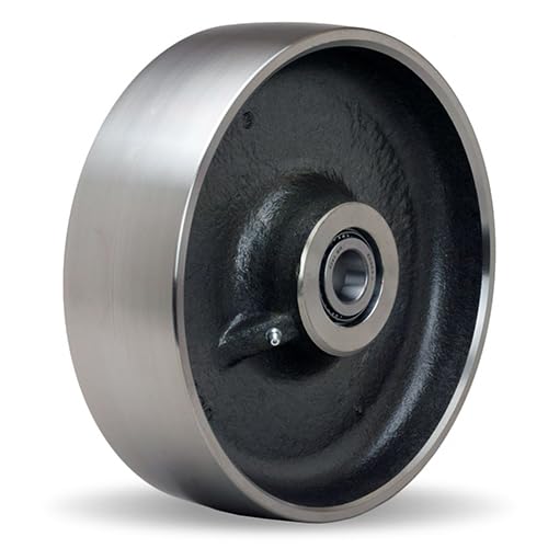 10" Hamilton-Maxi-Duty R-MD-103FST Rigid Plate Caster Forged Steel Wheel 6500 lb