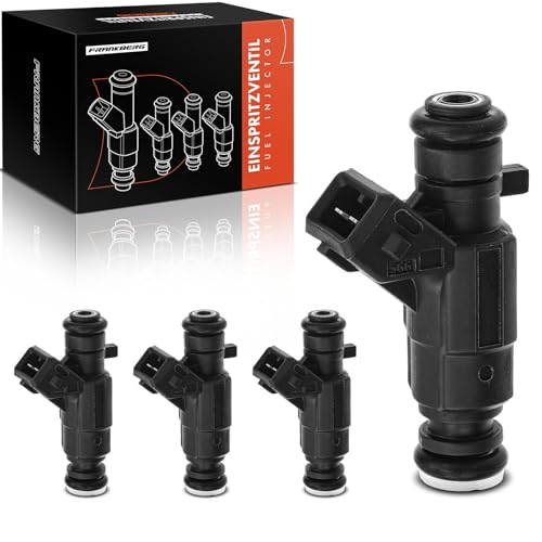 Frankberg 4x Injecteurs de carburant Compatibles avec Classe A W168 A140 A160 A190 1.4L-1.9L 1997-2002 Remplacer# 0280155753