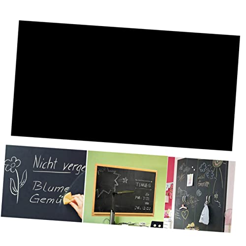 Housoutil Waterproof Removable Blackboard Decal 2pcs Chalkboard Wall Sticker for School Home Office