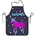 Produktbild Myrdora Fairy Unicorn Galaxy Unicorn Women 's Men' s Funny Creative Print Kochschürzen