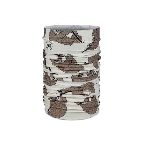 Buff | Braga de cuello CoolNet UV® Niño Niña Flexible, Proteccion UPF50, Ligera, Elastica, Material Reciclado, Deporte, Verano, Talla Única, Gris