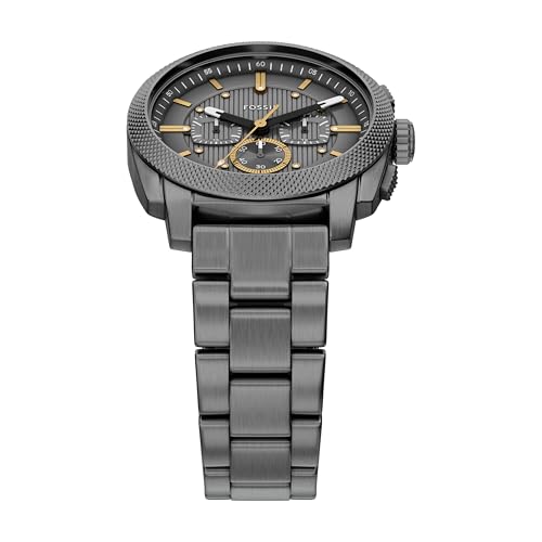 Image of Fossil Men's Watch, Machine Stainless Steel Chronograph Watch for Men