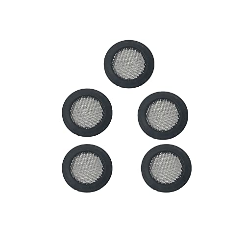 KNFUT 5PCS Filter Garden Hose Washer Seal O Ring Gasket Rubber Washer for 3/4 Inch Garden Hose and Water Faucet