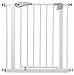 Star Ibaby - Barrera de Seguridad de niños para puertas y pasillos - Color blanco - Máxima Polivalencia de 65 a 95 cm - Incluye 2 Extensiones de 10 cm - Incluye Kit para Barandilla