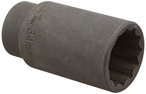 CTA Tools A431 Axle Nut Socket - 34mm, 12-Point Hex