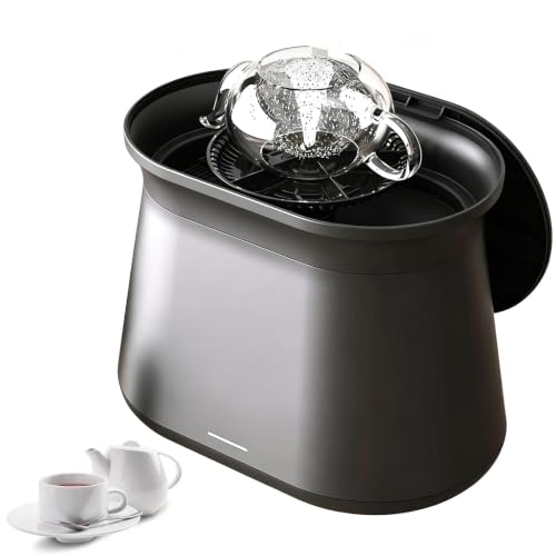 Lave-tasses électrique de comptoir avec rince-verres automatique 1,7 L