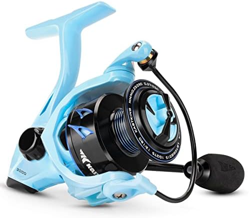 KastKing Spartacus II Spinning Reel, Size 4000 Fishing Reel, IPX5 Waterproof Rating,Spindrift