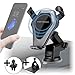 Produktbild Kabelloses Induktions Ladegerät, Fast Wireless Car Mount Charger, Autoladegerät Schnellladegerät, Induktionsladegerät für alle iPhone, Samsung Galaxy, Huawei, LG mit Qi Standard, Auto-Handyhalterung