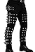 III-Fashions Mens Vintage Halloween Cosplay Costume Belted Biker Cotton Pants