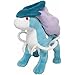 Qarunt SUICUNE Plush Toys, Series DE Jeu Anime PLUSHIES Joueurs, Pouches SOUFFÉRÉES PLUSIEURES Animale pour Enfants, 22CM