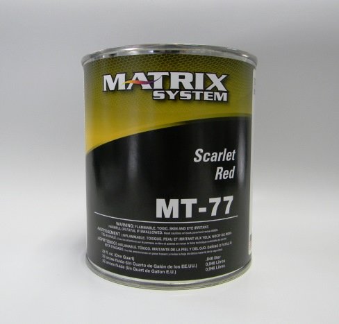 Matrix MT-77-QT Scarlet Red Toner Quart