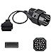 OBD to OBD2 Adapter for 20pin to OBD2 16PIN Female Connector e36 e39 X5 Z3