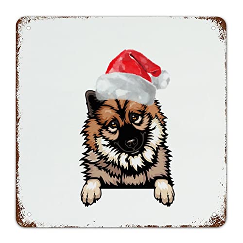 Décoration de Noël Berger Belge Plaque Métal Rétro Premium - 2