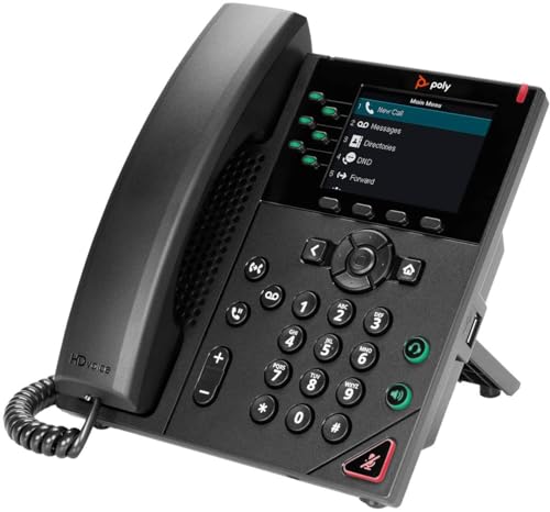 Teléfono Polycom VVX 350 con pantalla a color miniatura 3