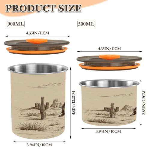 Envase para café de acero inoxidable sellado al vacío 30 oz miniatura 3