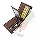 Short Soft Pu Leather,high End and Fashionable Wind Frosted Multiple Card Slots Men's Wallet /4.7 * 3.7 in