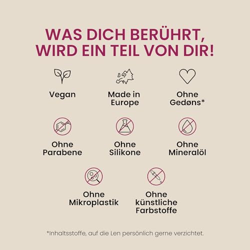 Jean & Len Haarparfum you blossom my heart, duftet nach Blüten & roten Früchten, pflegende Formel, für alle Haartypen geeignet, beschwert das Haar nicht, vegan Hair Perfume, ohne Silikone, 105 ml