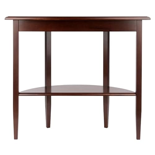 Winsome Wood Concord Occasional Table, Antique Walnut #TOP4