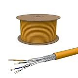 SYSTEMKONFORME INSTALLATIONSKABEL FÜR STRUKTURIERTE GEBÄUDEVERKABELUNG: Unsere Verlegekabel bieten eine optimale Lösung für den Einsatz in Primär-, Sekundär- und Tertiärbereichen der strukturierten Gebäudeverkabelung gemäß EN 50173 und ISO/IEC 11801 an. Es ist speziell für Anwendungen wie Power over Ethernet (PoE) Type 1-4 geeignet.