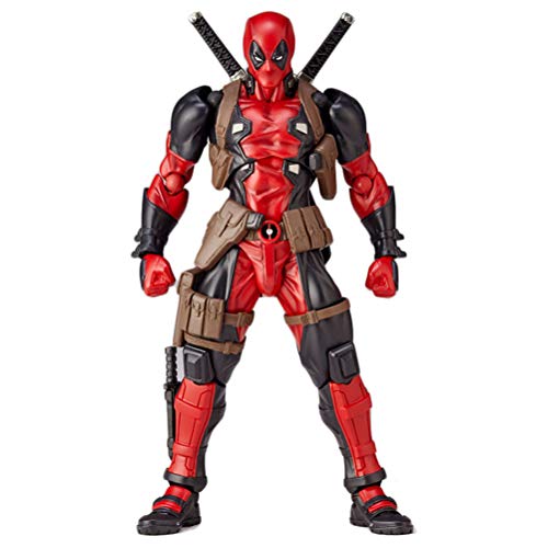 Figura de acción de Deadpool, película de superhéroe anime, figura de PVC, articulaciones, modelo...