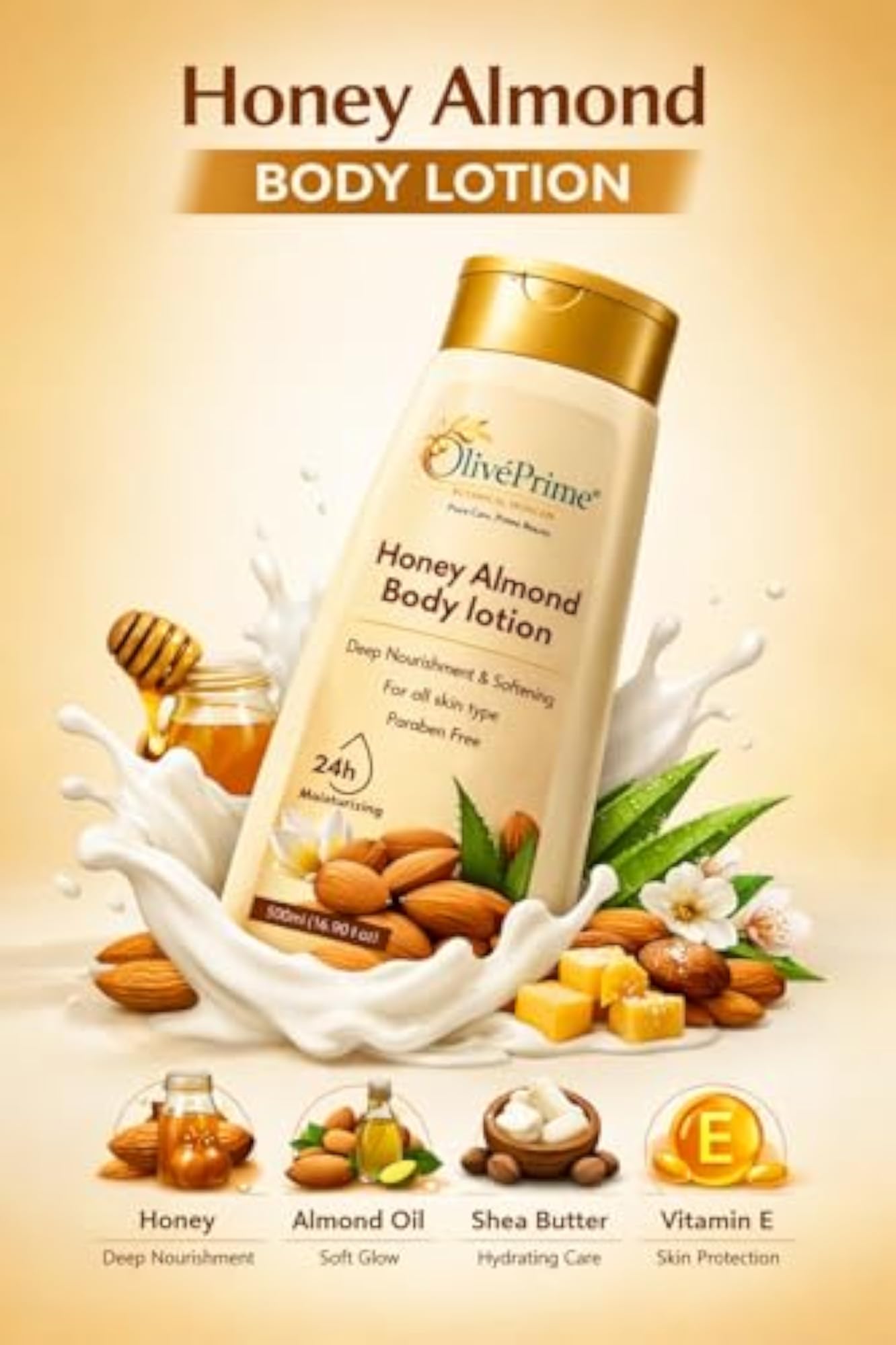 Honey Almond Body Lotion