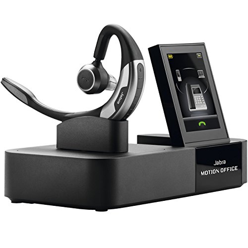 image for Jabra Motion Office Bluetooth Headset with Touch Screen Base for Desk 