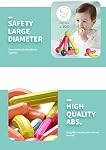 42PCS Ensemble de boules et de barres magnétiques, ensemble de construction magnétique, boules magnétiques et bâtons - Avec sécurité, extra-fort, STEM Jouets pour garçons & Filles 3+