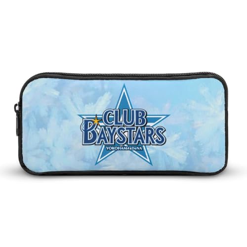 横浜DeNAベイスターズ文具ケース ペンケース 収納グッズ 筆箱 ペンバッグ 筆入れ 多機能 学用品収納 大容量軽量 伸縮性が良く、繰り返し使用可能 傷防止 防汚 掃除が簡単 いろいろな文房具を収納 オフィス小物 コスメバッグとして 男女兼用 携帯便利