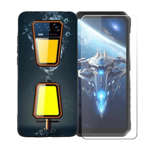 pFZZSZSP[X Kp Oukitel WP58 + KXXN[یtB Aȃ\tgVRP[XیTPUJo[̃P[XJo[p Kp Oukitel WP58 (6.67") - BST18