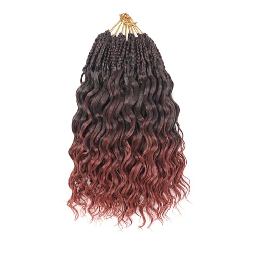 pojui 12 Inch Ocean Wave Crochet Hair 8 Packs -...
