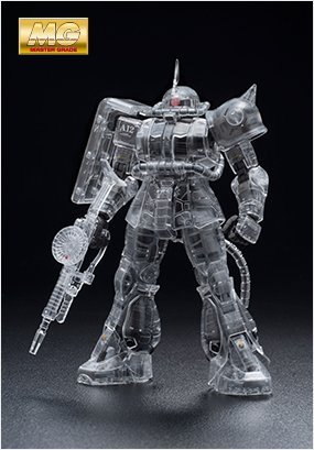 Amazon | MG 1/100 シャア専用ザク Ver.2.0 メカニカルクリア 