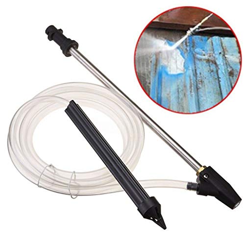 Sandblasting Device Sale, Sand Blaster Wet Blasting Washer Sandblasting Device Kit High Pressure Sand Blaster High Pressure Wet Blasting Washer Sandblasting Device Kit Fit for Karcher