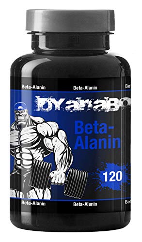 Dyanabol Beta Alanin - Pre Workout Booster für Muskelzuwachs und Ausdauer 120 Kapseln