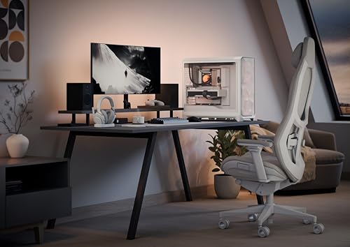 Fractal Design Meshify 3 XL blanca chasis de PC con cristal templado transparente premium 5