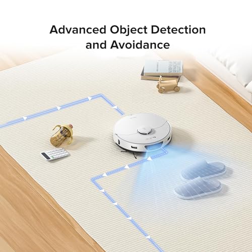 Image of roborock S7 Max Ultra Robot Vacuum and Mop Combo, Auto Mop Drying, Auto Mop Washing, Self-Emptying, Self-Refilling, 5500Pa Suction, Reactive Tech Obstacle Avoidance, White (Renewed)