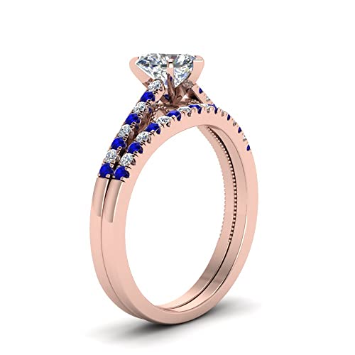 Bague cœur or rose ajustable de 47 à 70, finis les problèmes de taille - 2